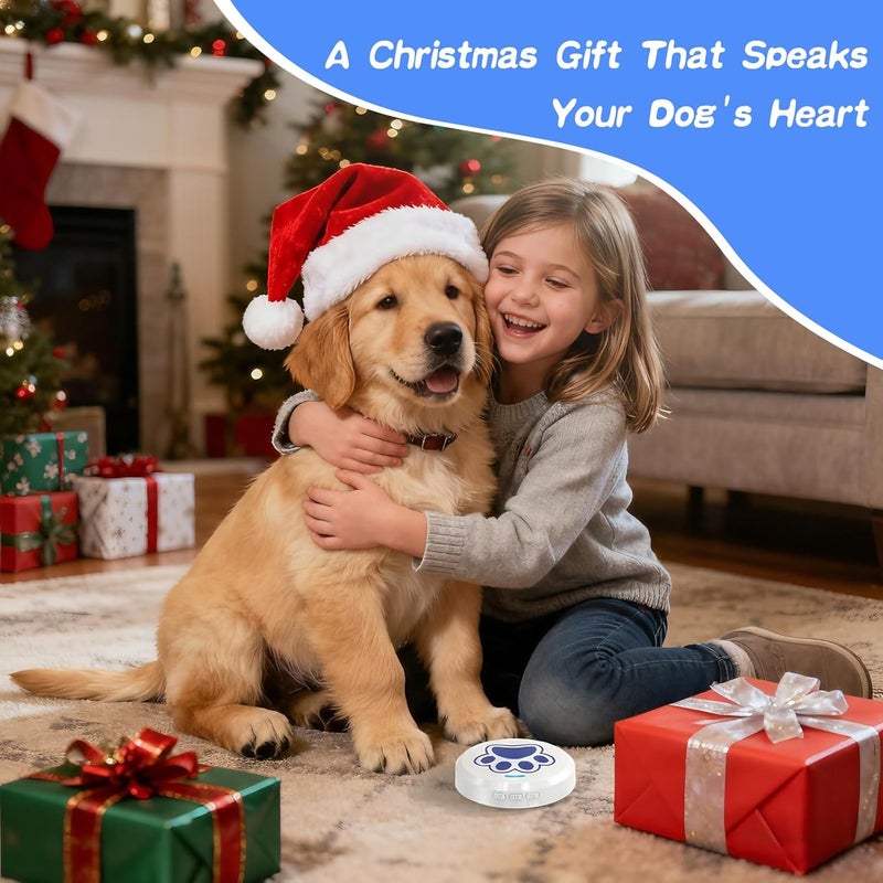 ChunHee Dog Training Bells for Door - Dog Door Bell for with 28 Custom Sounds | Dog Bell for Door Potty Training | Chew-Proof & Adjustable Volume (0-115dB) | Teach Puppies to Signal to Go Outside - Image 2